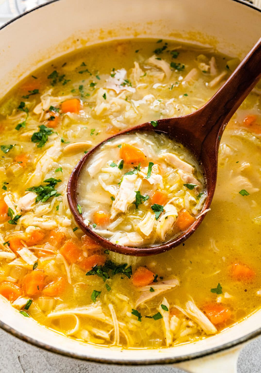 'Video thumbnail for Chicken and Rice Soup Recipe '