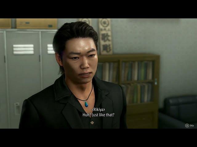 Video thumbnail for Yakuza Kiwami 3 - Chapter 6: Utabori "I Can't Help You There" Rikiya Upset At Himself Cutscene | NS2