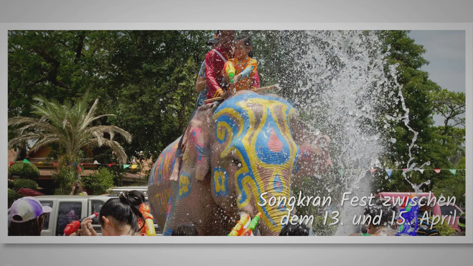 Video thumbnail for Das thailändische Neujahrsfest Songkran