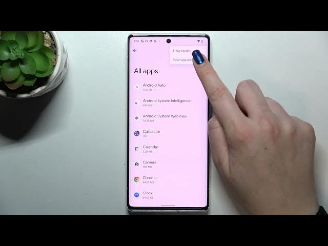 Video thumbnail for How to Reset App Preferences on GOOGLE Pixel 6 Pro - Restore App Preferences