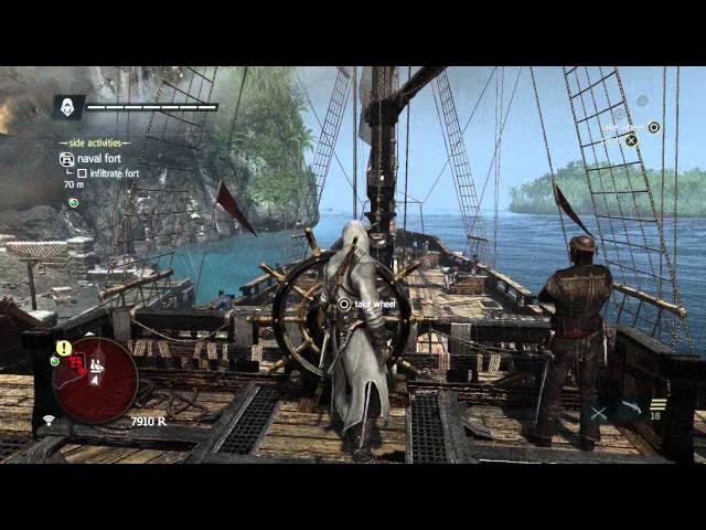Video thumbnail for Assassin's Creed IV: Black Flag - Do Not Go Gently: Navel Fort Battle 4/4 & Kill Captain (Eleuthara)
