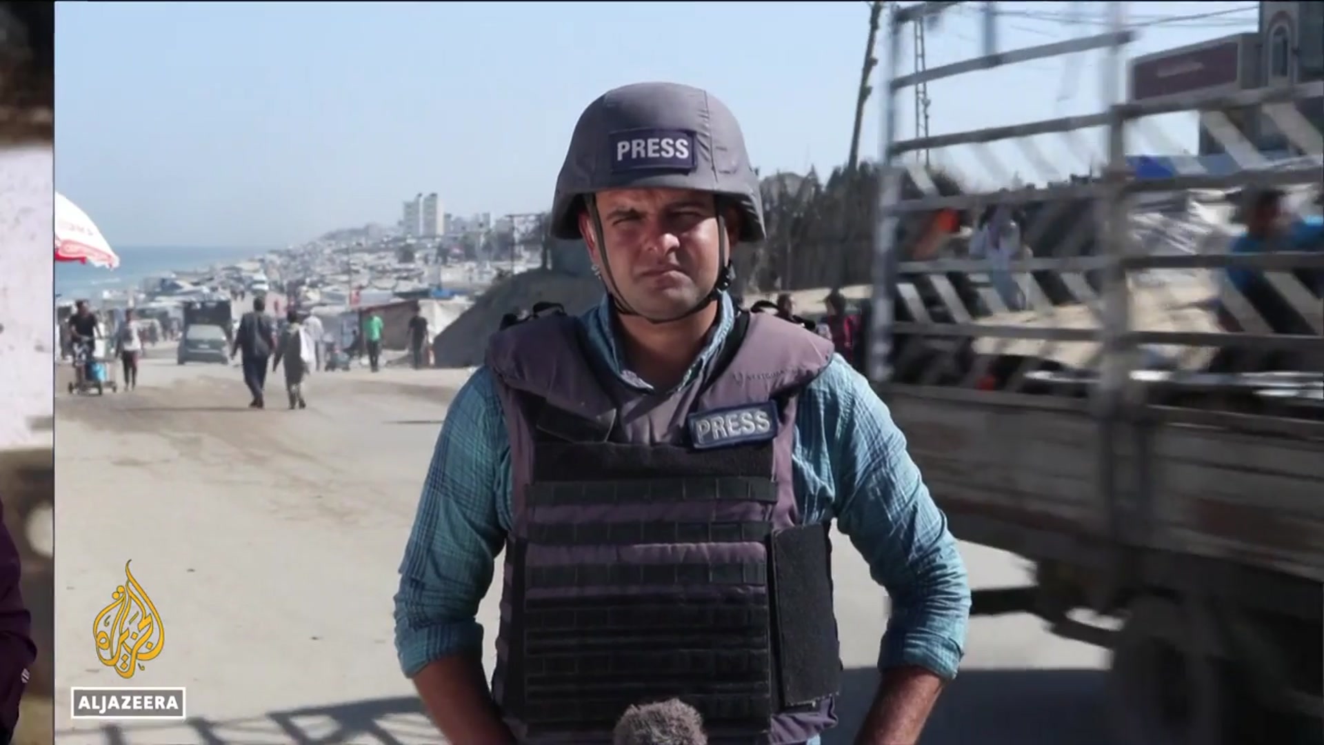 'Video thumbnail for Israeli strikes intensify across Gaza as ceasefire talks in Egypt enter third day'