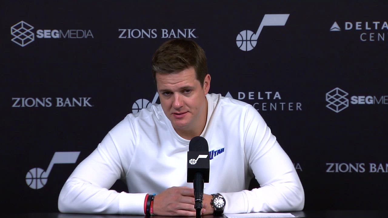 Video thumbnail for Will Hard on Jazz Forward Kyle Filipowski's Interior Scoring after 128-112 Win Wizards