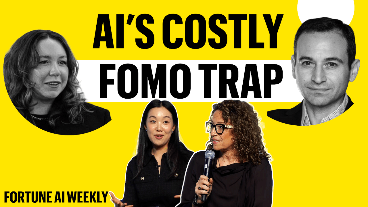 Video thumbnail for Amy Webb: Companies' Blind AI Investment Results In Waste of Time and Resources | Fortune AI Weekly