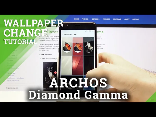 Video thumbnail for How to Change Wallpaper in ARCHOS Diamond Gamma – Update Screen