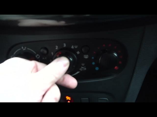 Video thumbnail for How to Change Airflow Power in Dacia Sandero ( 2011 - 2020 ) - Adjust Blowing Power