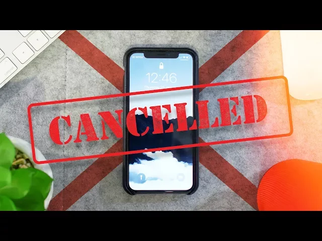 Video thumbnail for iPhone X cancelled?!?