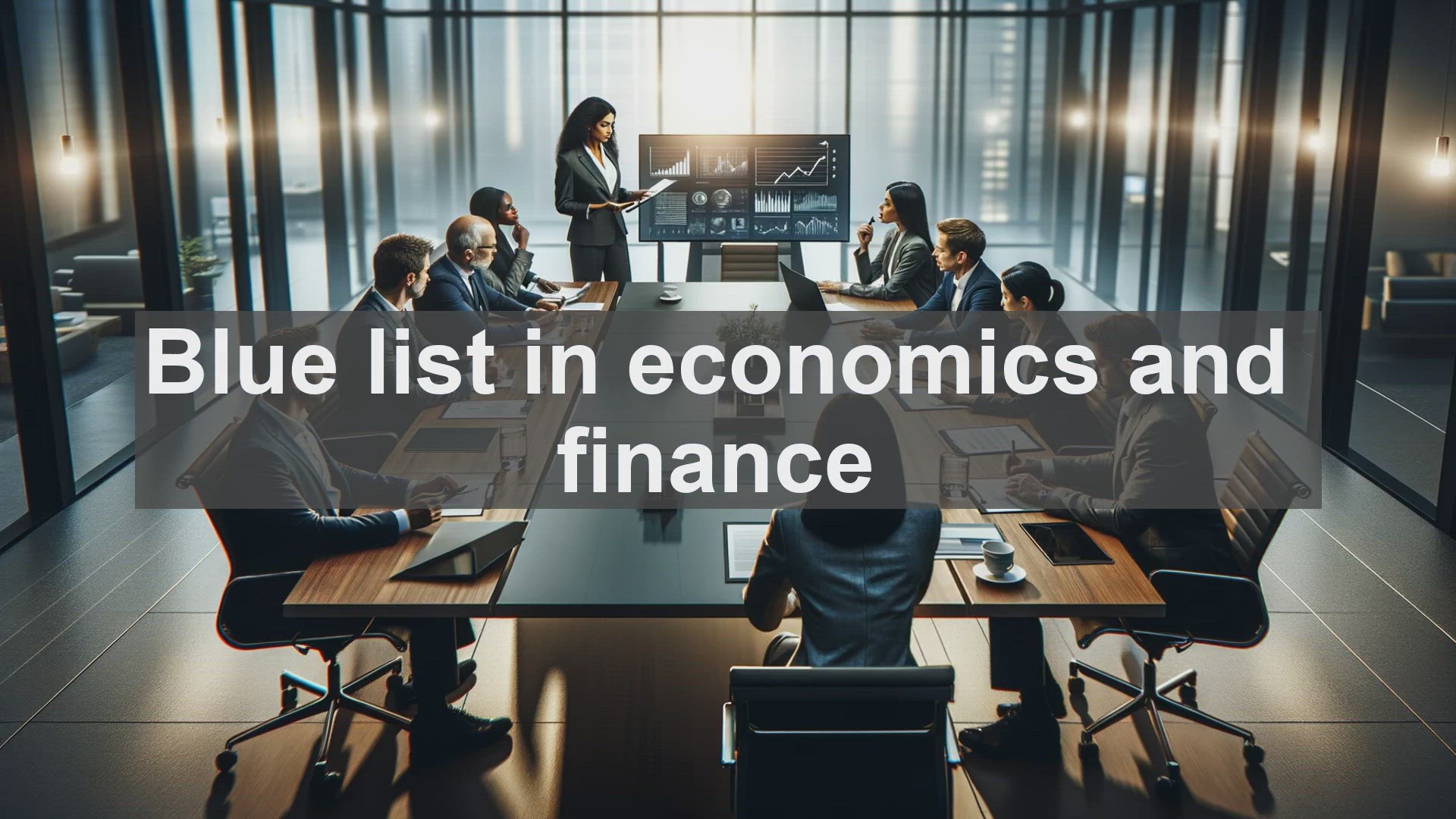'Video thumbnail for Blue list in economics and finance'