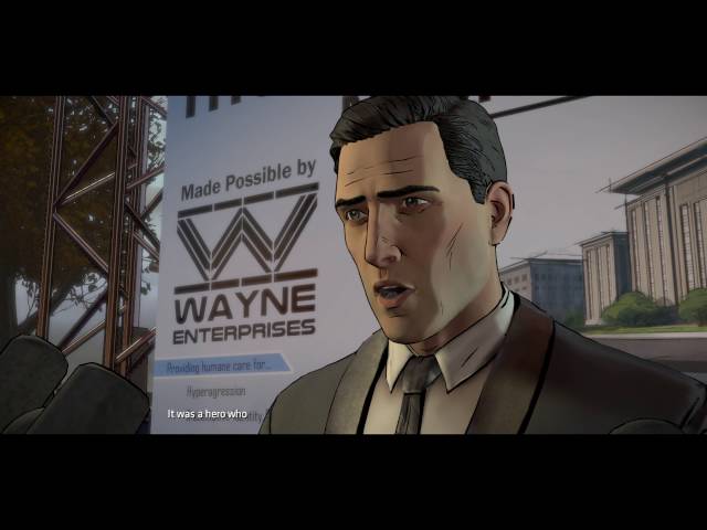 Video thumbnail for Batman: Episode 1 Realm of Shadows - Chapter 3 Meet the Press: Bruce ''Parents Loved Gotham'' Speech