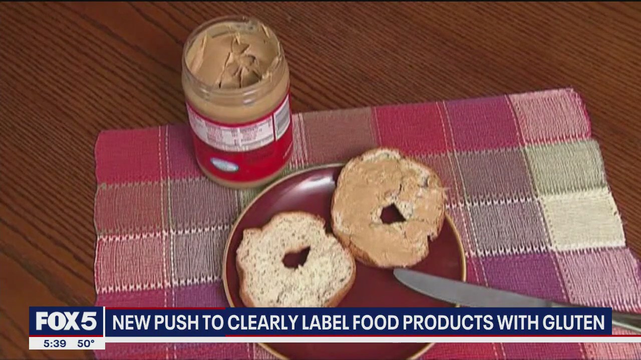 Video thumbnail for New push to clearly label food products with gluten