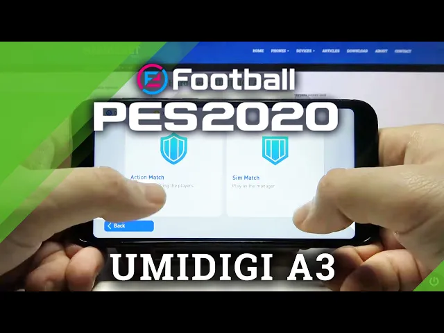Video thumbnail for PES Mobile Game Test on UMIDIGI A3 – Pro Evolution Soccer Gameplay
