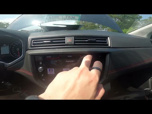 Video thumbnail for How to Check Radio Stations List in Seat Ibiza V ( 2017 - now )