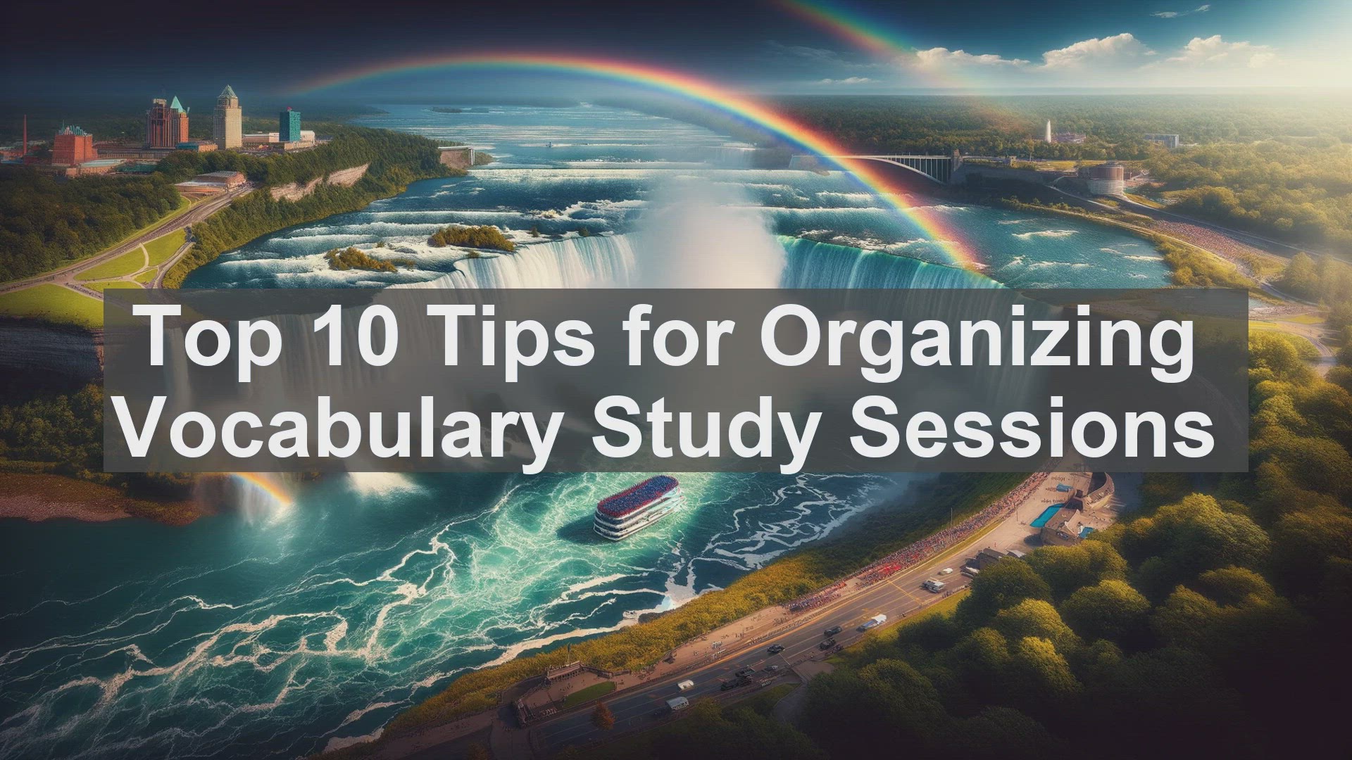 'Video thumbnail for Top 10 Tips for Organizing Vocabulary Study Sessions'