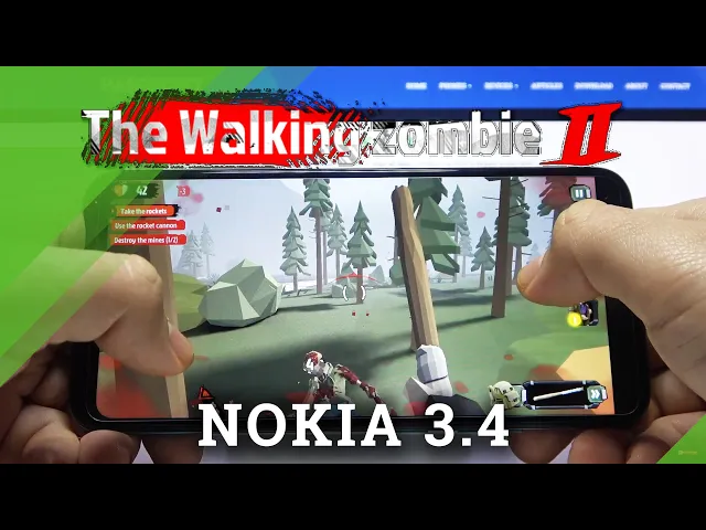Video thumbnail for Gaming Performance Checkup on Nokia 3.4 - The Walking Zombie Shooter 2 Gameplay