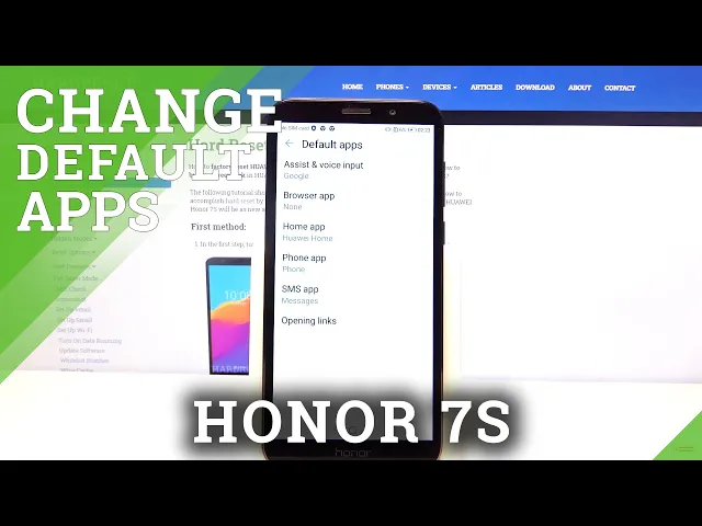 Video thumbnail for How to Change Default Apps in Honor 7S?