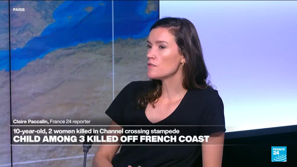 Video thumbnail for Calais Jungle: A child and 2 women killed during Channel crossing attempt