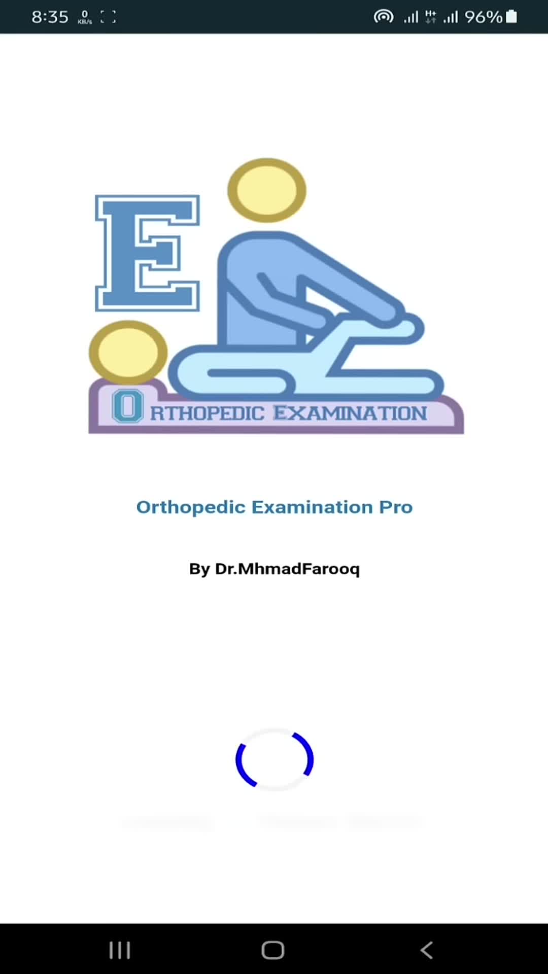 Video thumbnail for Orthopedic Examination pro app for Android devices