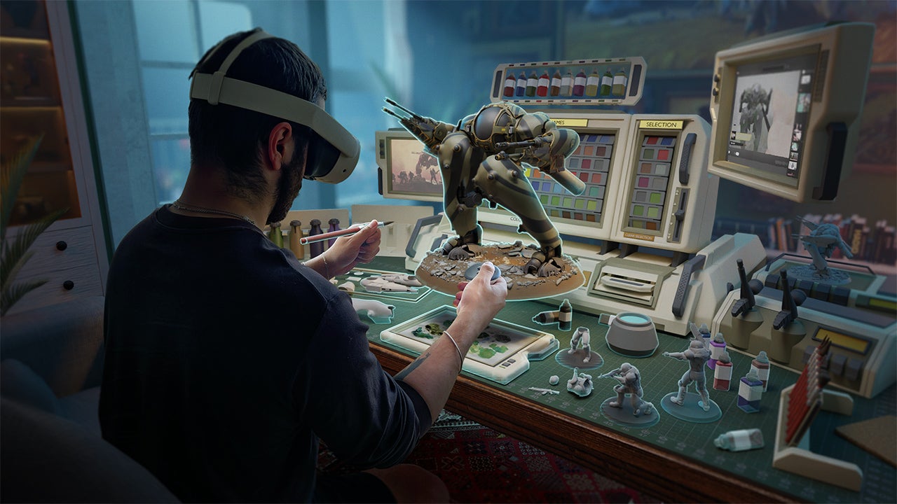 Video thumbnail for BrushHammer: Miniature Painter - Official Gameplay Trailer | Upload VR Showcase 2026