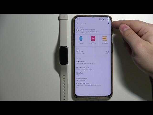 Video thumbnail for How to Unpair FITBIT Luxe From Phone - Unpair Smartband From Smartwatch