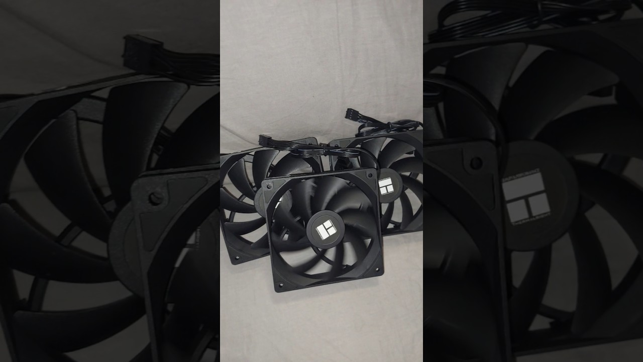 Video thumbnail for Thermalright TL-C12C X3 - Ventola per CPU da 120 mm, ventola per computer PWM Silent #thermalright