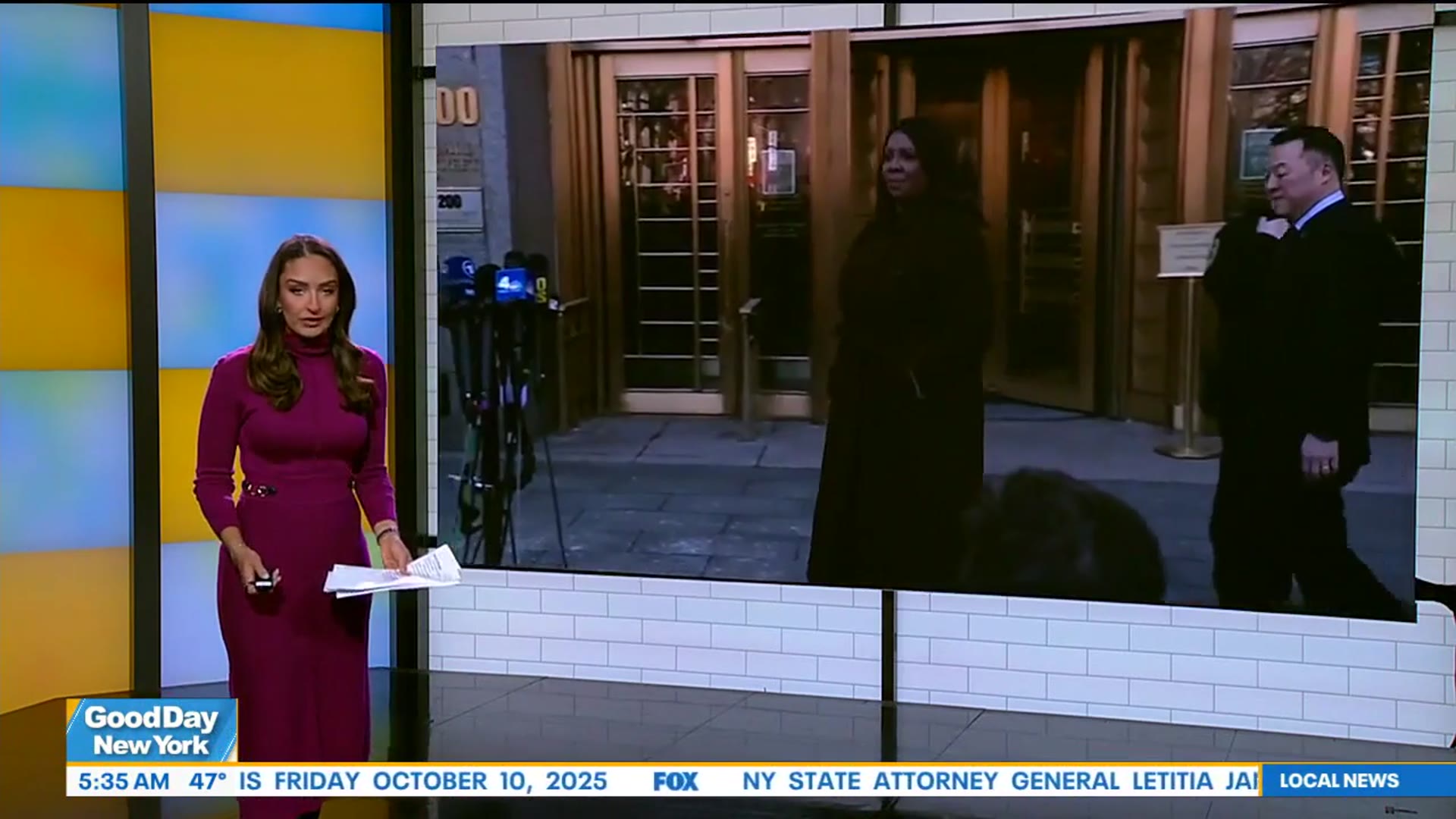 'Video thumbnail for NY Attorney General Letitia James charged in fraud case'