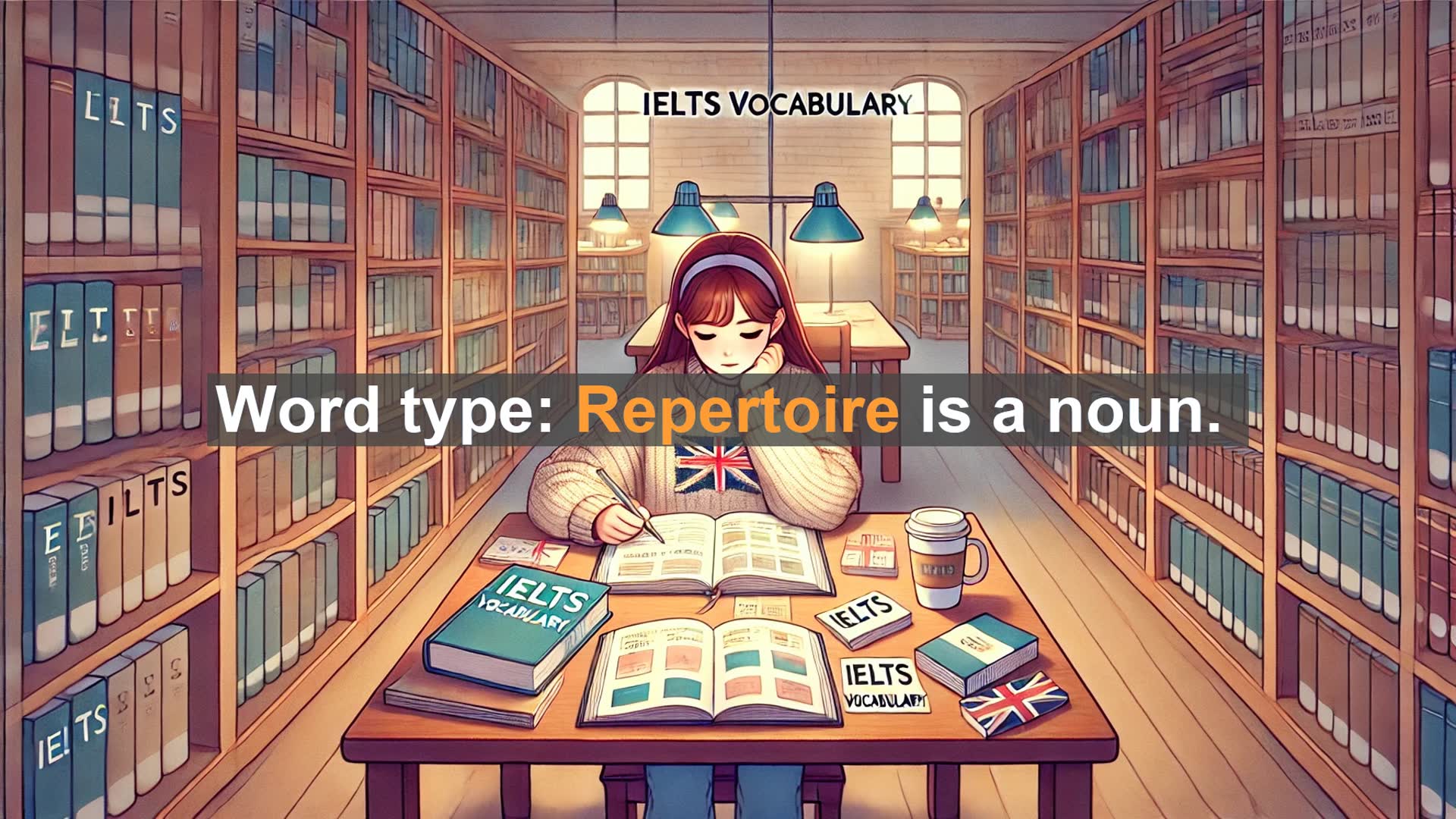 'Video thumbnail for 2000 Must Know IELTS 9.0 Vocabulary - Mastering 'Repertoire': Boost Your IELTS Vocabulary'