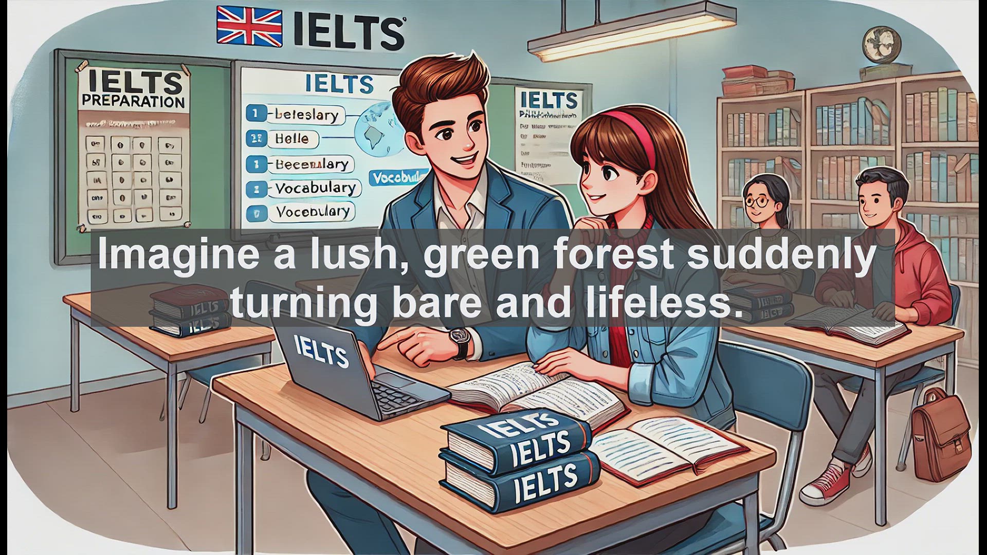 'Video thumbnail for 2000 Must Know IELTS 9.0 Vocabulary - Defoliate: Understanding Leaf Loss in Nature and Beyond'