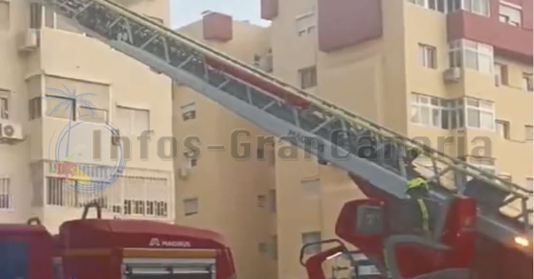 'Video thumbnail for Brand in San Fernando mit 8 Verletzten'