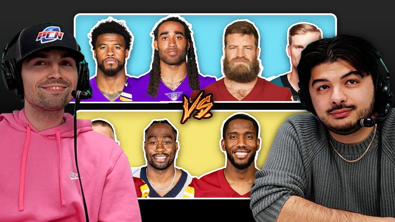 Video thumbnail for Who can draft a lineup of players who played for the most NFL teams? (NFL Teams Draft)