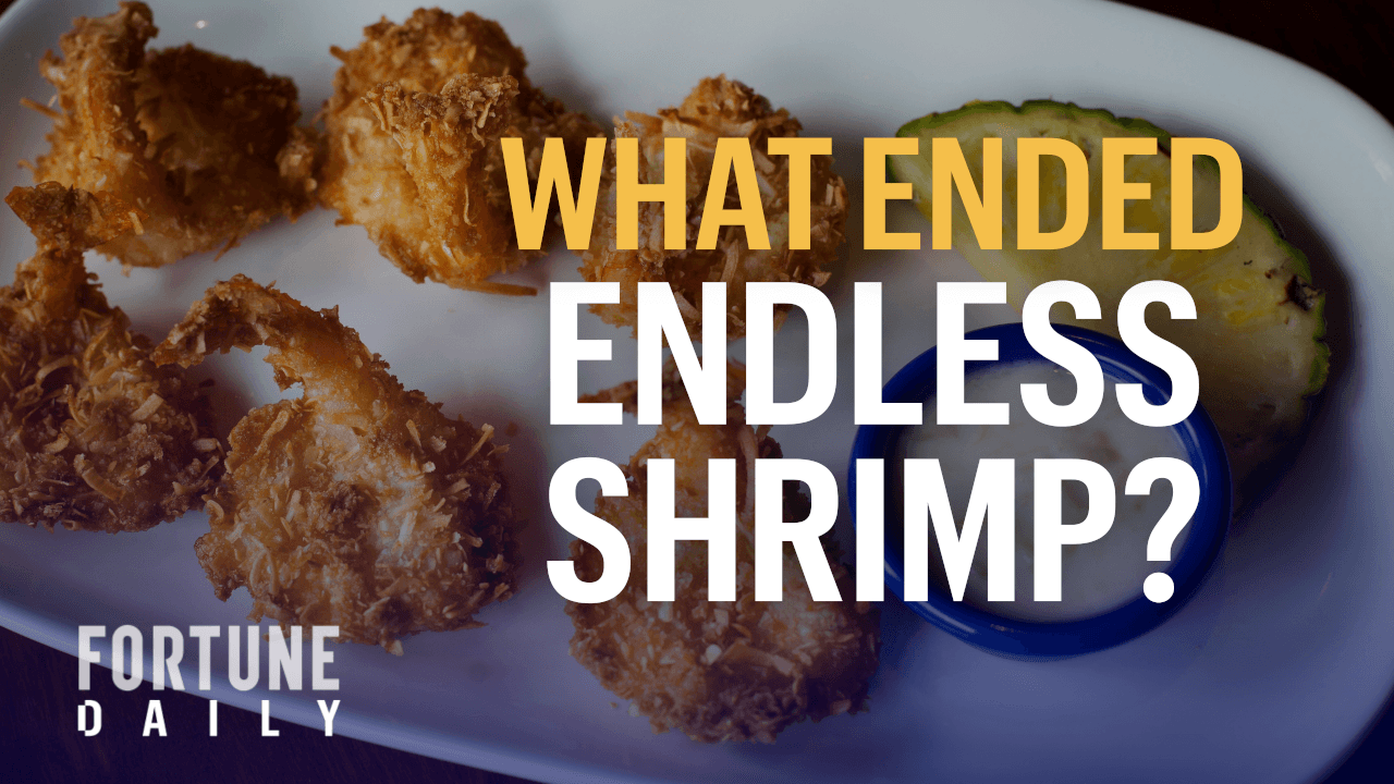 Video thumbnail for What Bankrupted Red Lobster | Fortune Daily