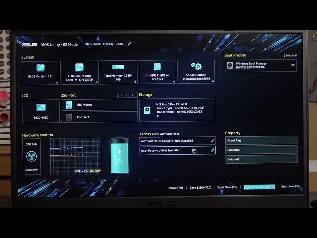 Video thumbnail for How To Reset Default BIOS Settings On Asus Tuf Gaming Laptop