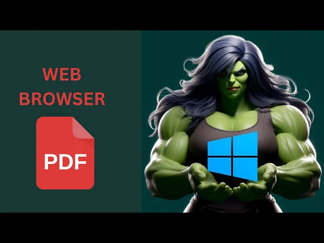 'Video thumbnail for How to Set any Web Browser as Your Default PDF Viewer on Windows 10 | GearUpWindows Tutorial'