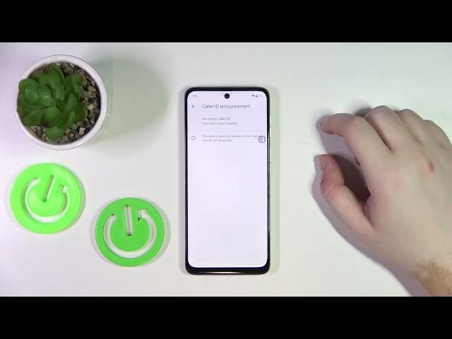 Video thumbnail for How to Set Up Caller ID Anouncement on MOTOROLA Moto G34?