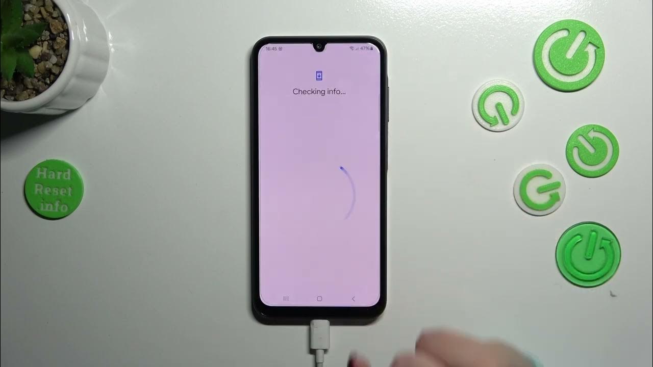 Video thumbnail for How to Add Or Remove Google Account on SAMSUNG Galaxy A25