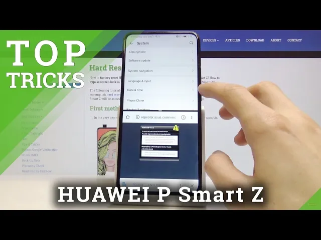 Video thumbnail for Top Tricks HUAWEI P Smart Z – Super Options / The Best Tips