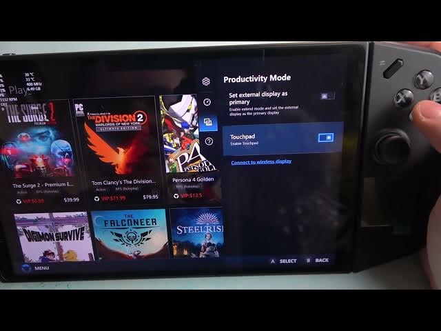 Video thumbnail for How To Enable & Disable Touchpad In Lenovo Legion Go