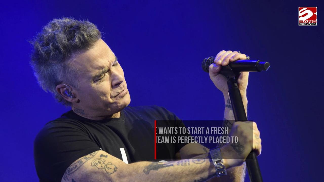 Video thumbnail for Robbie Williams has signed a new deal with Radiohead's management team