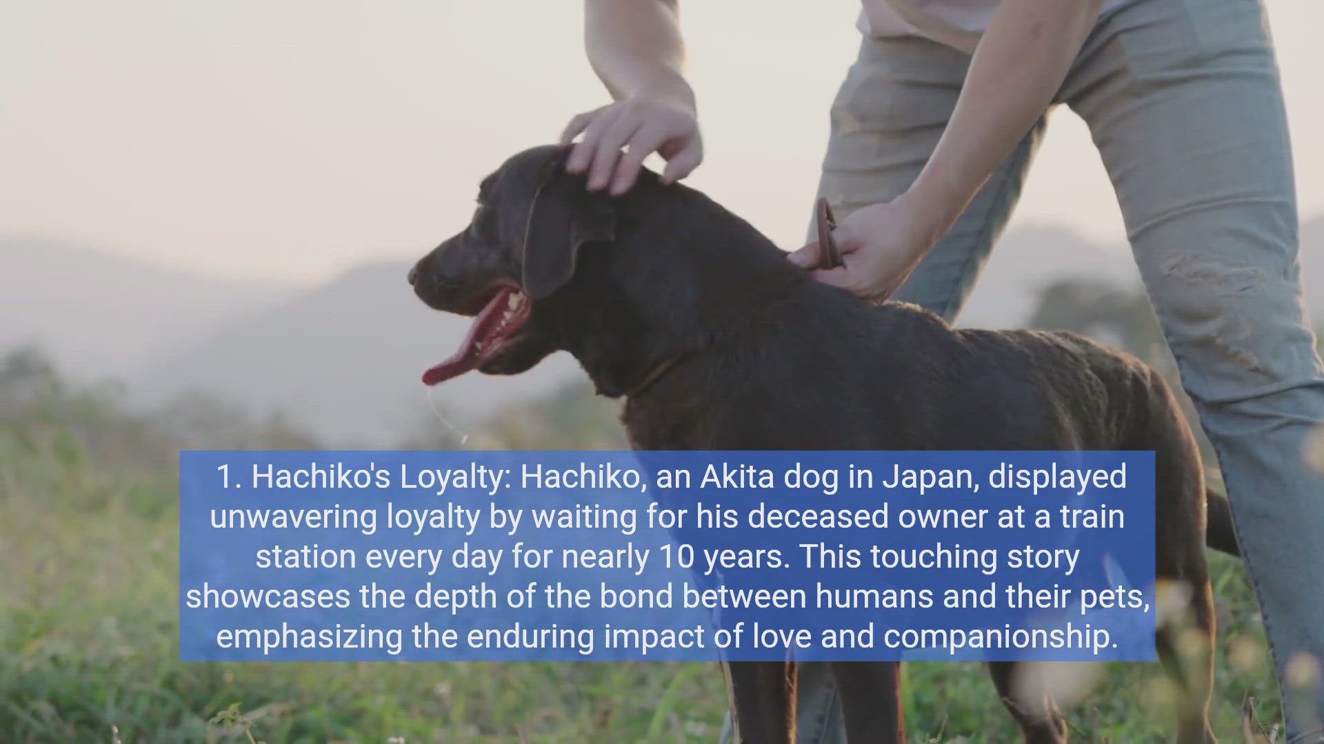 'Video thumbnail for The Top 5 Inspirational Animal Stories for Pet Lovers'