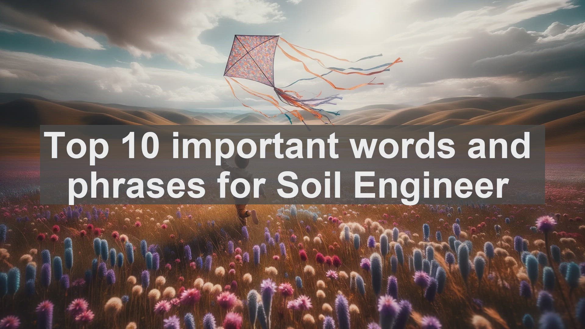 'Video thumbnail for Top 10 important words and phrases for Soil Engineer'