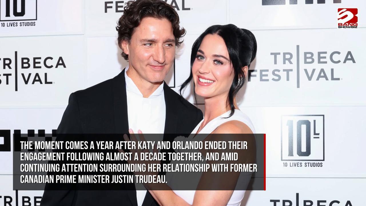 Video thumbnail for Katy Perry accused of using stage stunt to make dig at ex