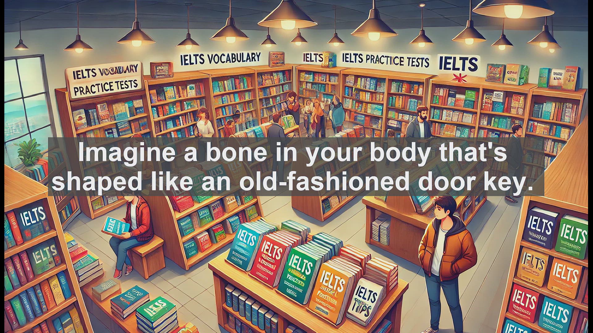 'Video thumbnail for 2000 Must Know IELTS 9.0 Vocabulary - The Clavicle: Key-Shaped Bone Essential for IELTS Success'
