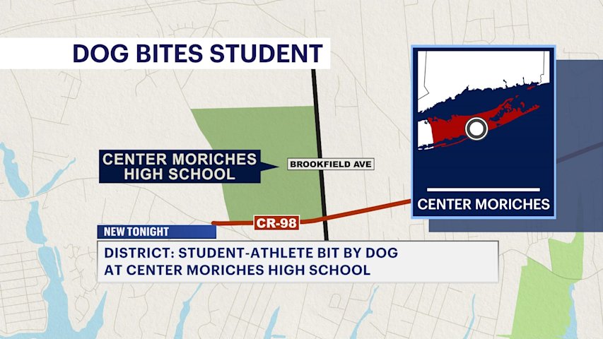 Video thumbnail for Student-athlete bitten by unleashed dog at Center Moriches HS