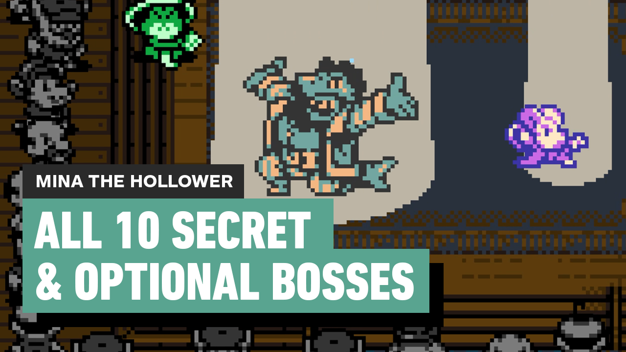 Video thumbnail for All 10 Secret and Hidden Bosses in Mina the Hollower