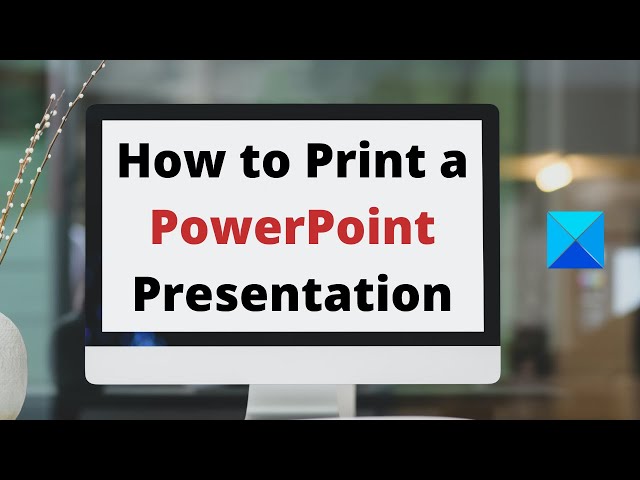 Video thumbnail for How to Print a PowerPoint Presentation