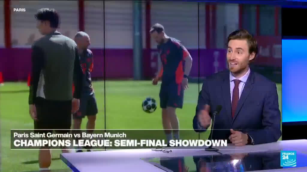 Video thumbnail for Paris Saint-Germain vs Bayern Munich: Champions League semi-final showdown