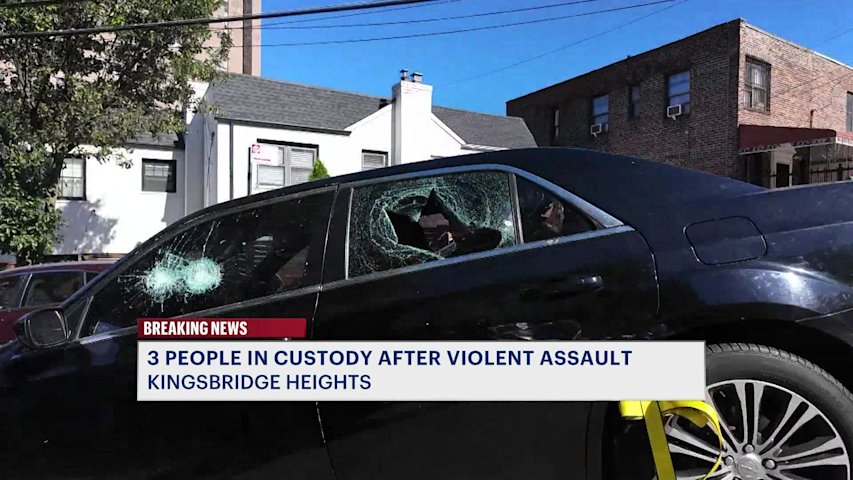 Video thumbnail for Three people in custody after Kingsbridge Heights assault