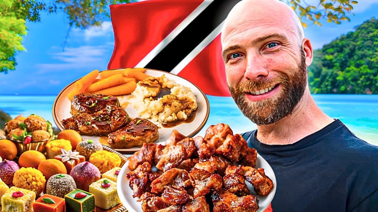 Video thumbnail for Massive Trinidad Pork Feast + Iconic Indian Sweets!