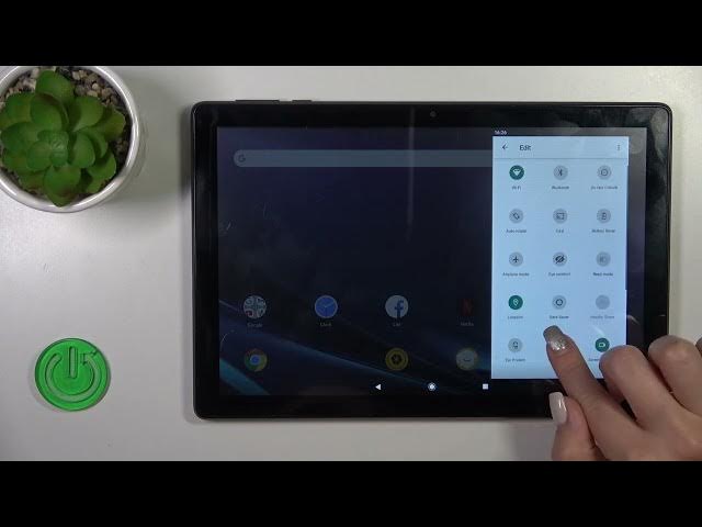 Video thumbnail for Change Notification Panel Menu on ALCATEL 1T 10 Smart 2020 - Edit Notification Bar