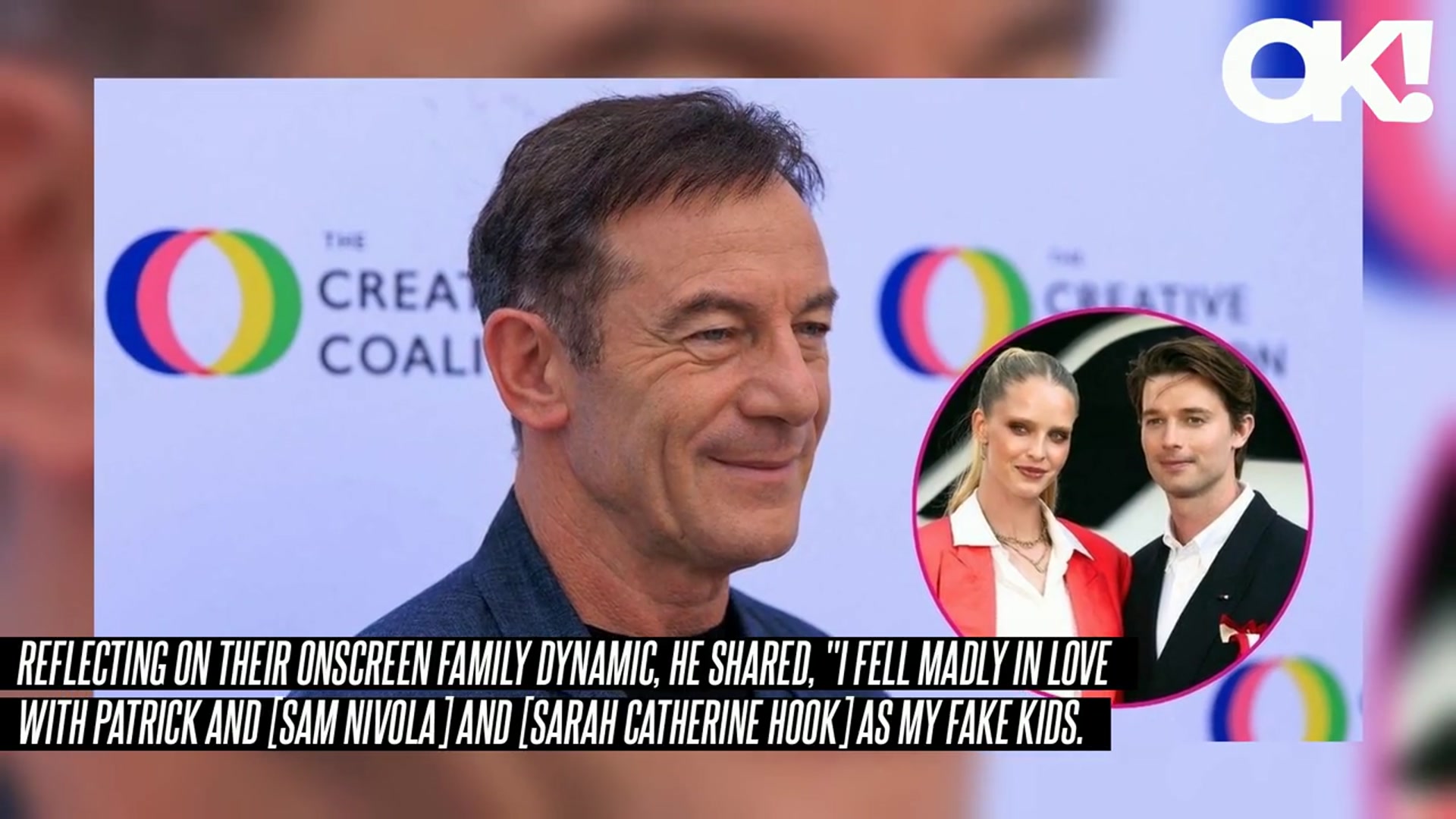 'Video thumbnail for Jason Isaacs Says He Feels Like a 'Surrogate Father' to 'White Lotus' Costar Patrick Schwarzenegger'