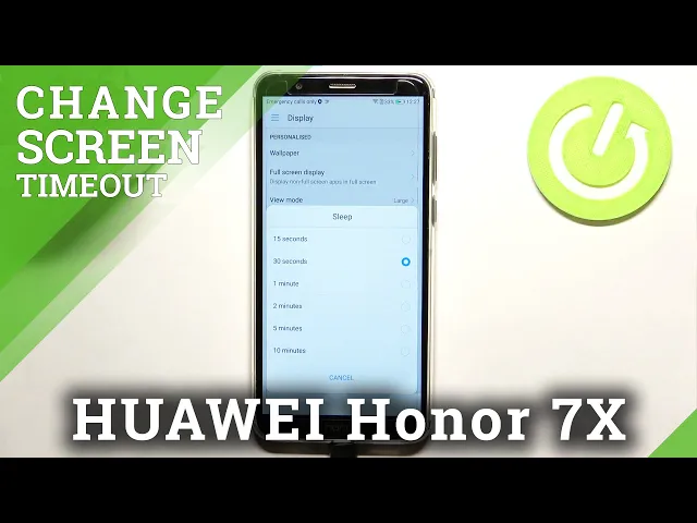 Video thumbnail for How to Change Screen Timeout on HONOR 7X – Adjust Display Settings